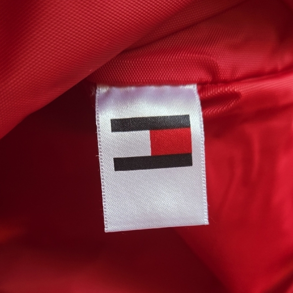 Tommy Hilfiger Red Tote Bag - Picture 3 of 4